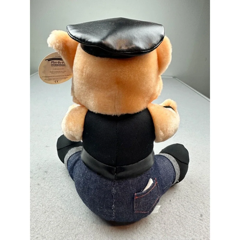 Vintage 1998 Play By Play Harley-Davidson Biker Pig  8